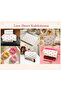 Brand Cosmetic Bag - Red Heart Patterned Makeup Bag - Organized Large Size XL - 4