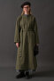 Scarf Coat Khaki - 3
