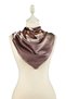 Mink Diamond Pattern Silky Scarf - 2