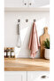 6-Piece Square Metal Bathroom and Kitchen Hanger - Chrome Plated Wall Hanger