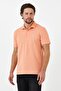 Men's Basic Polo Neck Plain Comfort Mother of Pearl T-Shirt - 4