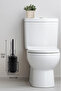 Black Eco Magic Hanging Round Mina WC Brush Holder - 6
