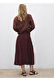 Large pleated midi skirt - 4