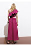 Asymmetrical Dress with Cut Out Details - 4