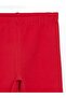 Kids Red Basic Girls' Leggings with Elastic Waist - 3