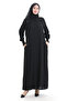 قماش كريمي كتان فيراس 5095-01 أسود - 2
