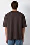 M0613503 Logo Embroidered T-Shirt Men's T-Shirt Brown - 5