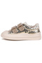 Glitter Velcro Girls' Casual Shoes - 6