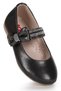 Velcro Girls' Stoned Ballerina Shoes