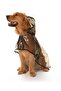 Dog Large Breed Raincoat Otso Transparent Black - 6