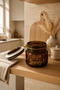 Amber Glass Lockable Vacuum Storage Jar Airtight Food Container 750ml - 5