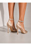 Women's Ankle Buckle Pointed Toe Thin Heel Evening Dress Stiletto Shoes - 3