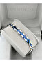 Silver and Navy Blue Steel Men's Bracelet Frj10123A-L 2 Year Warranty Gift Packed - 2