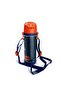Kids Navy Blue Orange Basketball Patterned Steel Thermos with Straw 500 ml 11927 - 3