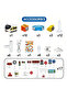 Versatile Magnetic Rail Car Track Set 66PCS with USB Charging, Multi-Shape Assembly & Engineering Skills - 8