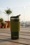 Freedom Plus Coffee Mug 480 ml – Stainless Steel Thermo Coffee Cup Green - 3