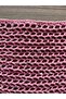 Seamless Hand Knitted Pink Colorful Sequined Summer Flexible Bandana with Flat Front - 4