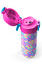 Kids Pink Yellow Lavender Camouflage Patterned Steel Thermos with Straw and Direct Drinking Feature 500 ml 38101 - 3