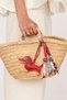 Burgundy Sausage Dog Charm |   Phone and Bag Ornament, Cute Keychain Accessory