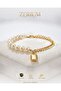 Locking Dreams 316L Elegant Steel Bracelet for Women - 5