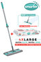 Magic Mop + Floor Cleaning Cloth Gifted Clip Mop Set Compatible with Surface Cloth