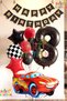 Cars Lightning Mcqueen Race Car Concept 8 Year Old Balloon Set Cars Birthday Happy Birthday Balloon Set