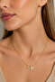 Brass Gold Color Minimal Star Model Women's Necklace - 2