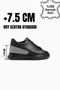 Hidden Heel High Sole +7.5 cm Height Increase Genuine Leather Men's Shoes | Hidden Heel Shoes