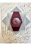Mono Ultra Light Silicone Matte Claret Red Men's Wristwatch - 3
