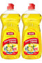 Dish Wash Liquid Lemon 2x1L - 2