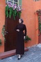 Complete Long Dress with Pleats and Belt - 3