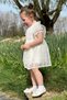 Baby Girl Dress Girls' Dress Birthday Party Wedding Dress Lace Short Sleeve Lined Dress - 7