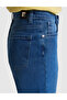 Blue Mom High Waist Fit Jean Trousers 50307851-Vr036 - 6