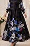 Turkish Satin Dress Modanik - 7