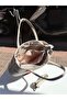 Genuine Leather Women's Shoulder and Handbag Tote – with Compartments and Long Strap - 6