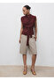 Mid-Waist Tooling Bermuda Shorts - 7