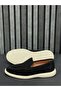 Black Suede Leather Men's Loafer Shoes - 3
