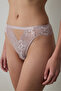 Beige Lace Brazilian Panties