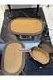 50X80Cm,40X60Cm, 2 Oval Baskets Bathroom Set. Gift, Dowry, Bohemian, Decorative