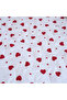 Double Heart Patterned Multi-Purpose Bedspread & Pike + 2 Pillowcases - 2