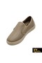 Women's Sand Genuine Leather Shoes 505080607-1 - 4