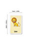 Animals 36 Double-Sided Animal Recognition Cards for Kidsren's Enlightenment and Learning through Pi - 2