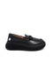 Women's Leather Comfort Casual Shoes 7735-Lx - Black - 40 - 2