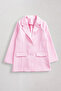 9-14 Years Magnolia Girls' Blazer Jacket - Candy Pink - 2