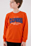 9-15 Years Old California West Boy's Suit-Orange - 5