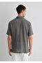 Anthracite Linen Shirt Regular Fit / Regular Cut 0211474-70096 - 5