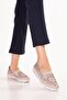 Genuine Leather Laser Perforated Comfortable Summer Shoes Ars.141 Mink - 4