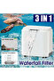 SUNSUN EN-02 3 in 1 Low Noise Aquarium Filter Water Filter Fish Tank Internal Circulation Turtle Tan