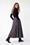 Women's Plaid High Waist Skirt - 3