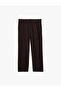 Viscose Blended Pocketed Waist-Tie Sweatpants - 4